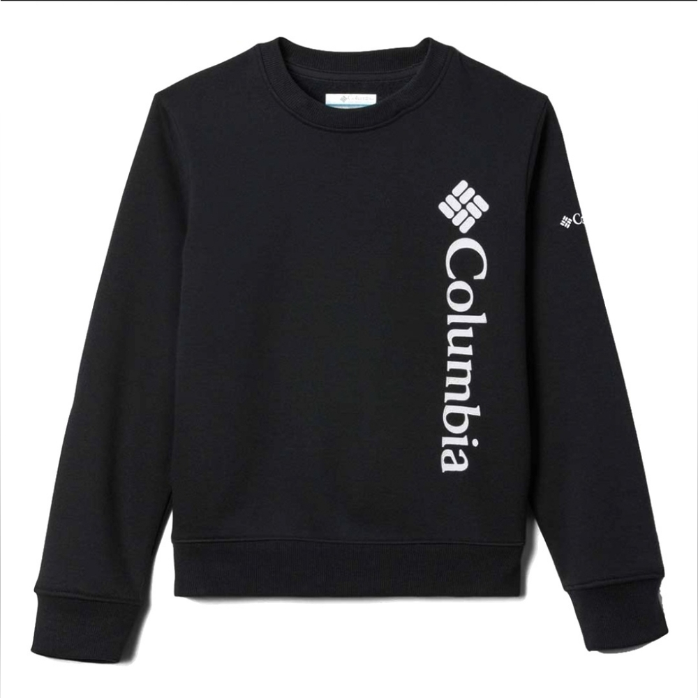 Columbia Men Trek Crew Sweatshirt Vertical Logo